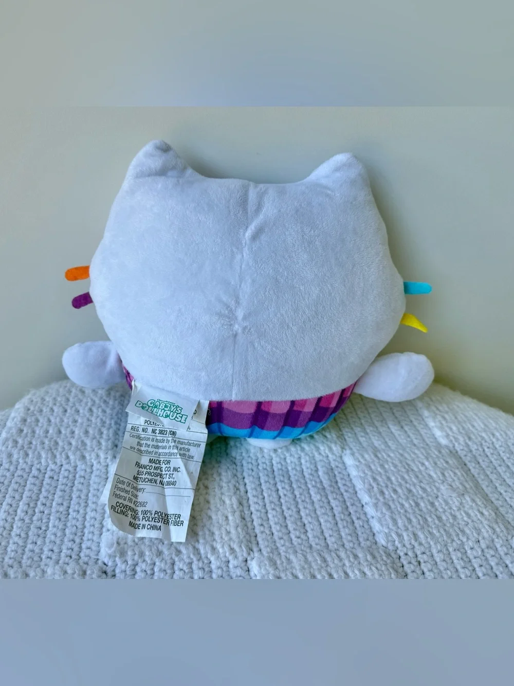Gabby's Dollhouse Cakey Cuddle Pillow